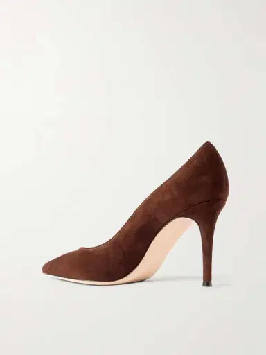 Gianvito Rossi Gianvito 85 Suede Pumps | Thumbnail 3 Gianvito Rossi Gianvito 85 Suede Pumps | Thumbnail 3