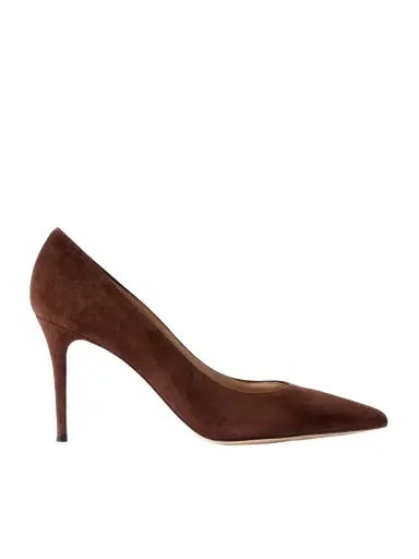 Gianvito Rossi Gianvito 85 Suede Pumps | Thumbnail 1 Gianvito Rossi Gianvito 85 Suede Pumps | Thumbnail 1