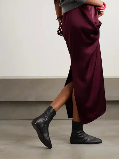 Dries Van Noten Leather Ankle Boots | Thumbnail 2 Dries Van Noten Leather Ankle Boots | Thumbnail 2