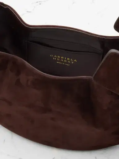 Gabriela Hearst Soft Demi Suede Clutch | Thumbnail 5