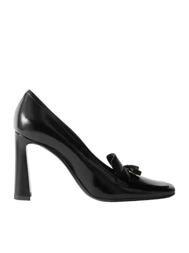 Chloé 90 Tasseled Leather Pumps