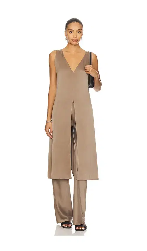 EAVES Nico Silk Tunic