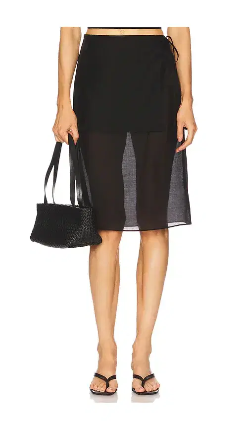Ettore Apron Midi Skirt