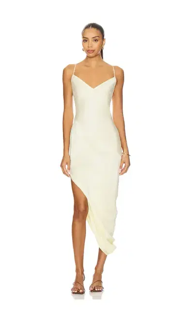 EAVES Nico Silk Maxi Dress | Thumbnail 1