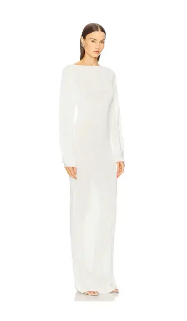 EAVES Wister Long Sleeve Maxi Dress | Thumbnail 2
