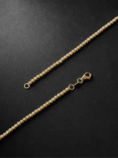 Carolina Bucci Discoball Gold Necklace - Men | Thumbnail 3 Carolina Bucci Discoball Gold Necklace - Men | Thumbnail 3