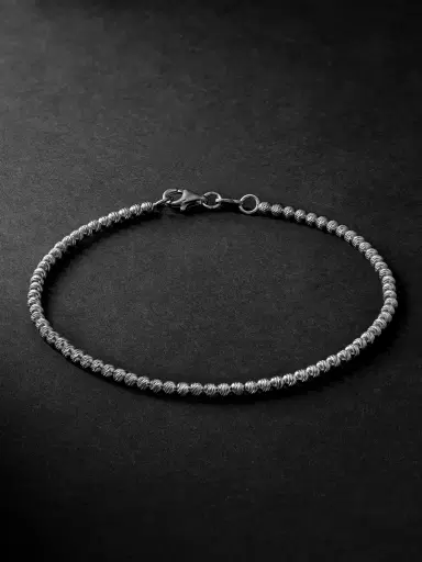 Carolina Bucci Discoball White Gold Bracelet - Men | Thumbnail 1