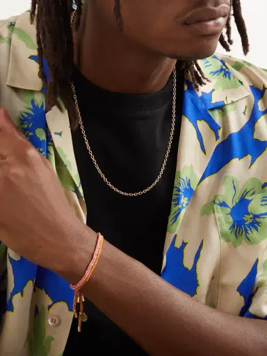 Carolina Bucci Rollò Gold Chain Necklace - Men | Thumbnail 4 Carolina Bucci Rollò Gold Chain Necklace - Men | Thumbnail 4