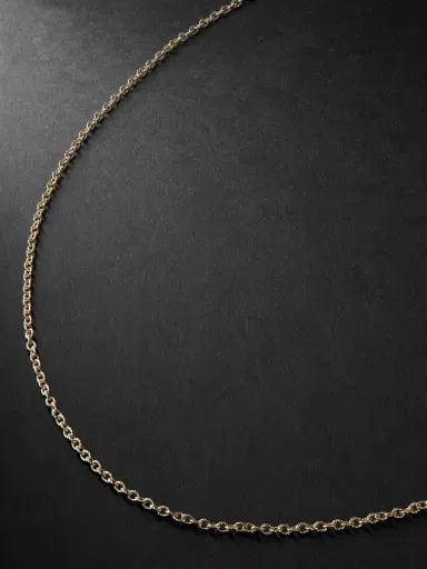 Carolina Bucci Rollò Gold Chain Necklace - Men | Thumbnail 1 Carolina Bucci Rollò Gold Chain Necklace - Men | Thumbnail 1