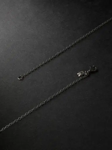 Carolina Bucci Rollo Blackened Gold Necklace - Men | Thumbnail 3 Carolina Bucci Rollo Blackened Gold Necklace - Men | Thumbnail 3