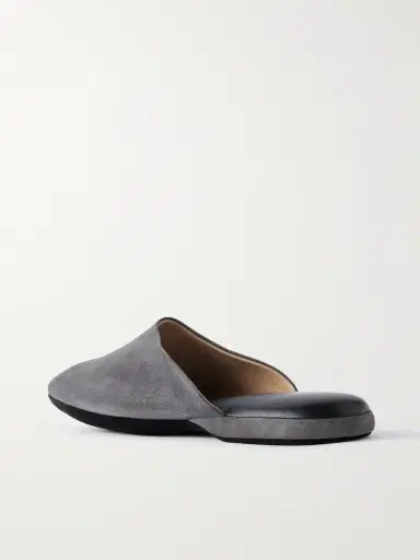 Charvet Suede Slippers - Men | Thumbnail 4
