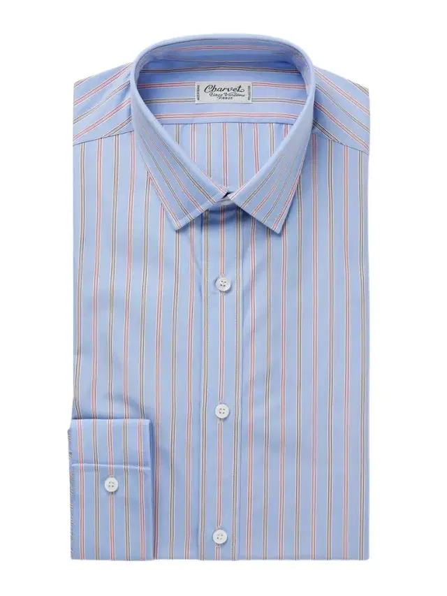 Striped Cotton-Poplin Shirt - Men