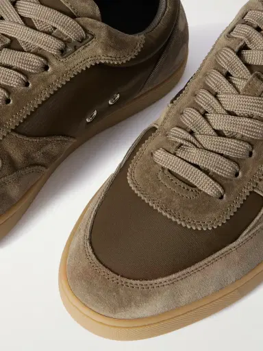Christian Louboutin Tutti Rui Suede and Shell Sneakers - Men | Thumbnail 5