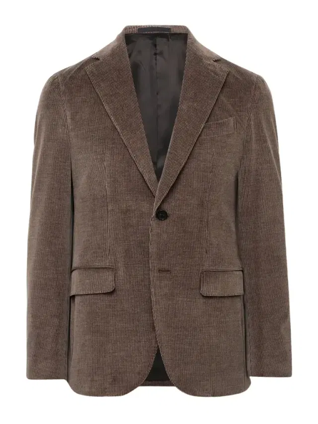Cotton-Blend Corduroy Suit Jacket - Men