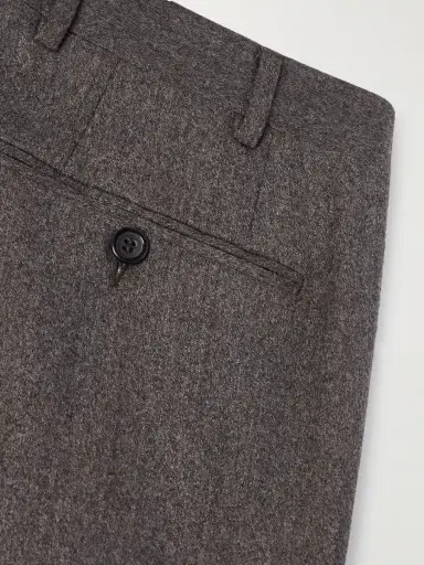 Canali Impeccabile Straight-Leg Wool Suit Trousers - Men | Thumbnail 5
