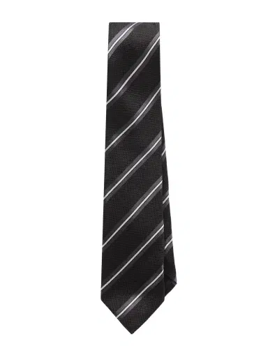 Tom Ford 8cm Striped Knitted Silk Tie - Men | Thumbnail 1