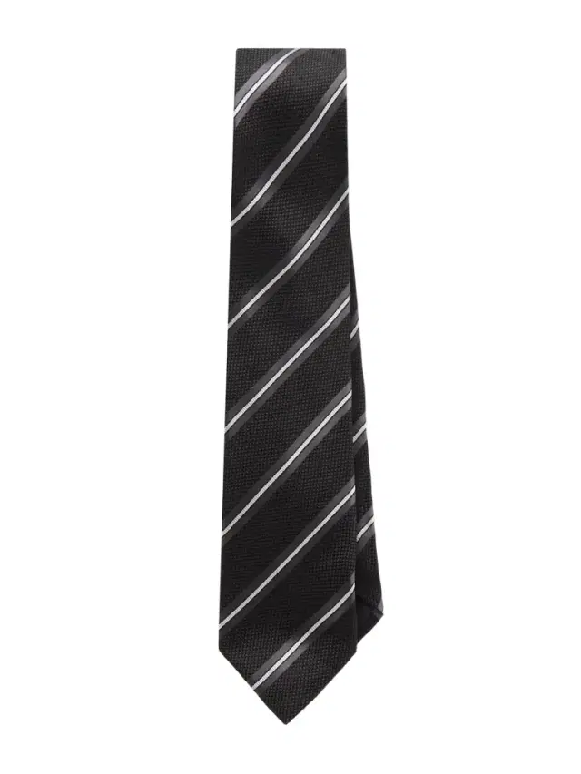 8cm Striped Knitted Silk Tie - Men