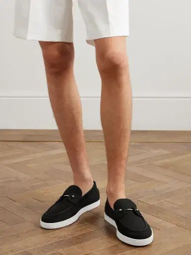 Christian Louboutin Chambeliboat Nubuck Loafers - Men | Thumbnail 2 Christian Louboutin Chambeliboat Nubuck Loafers - Men | Thumbnail 2