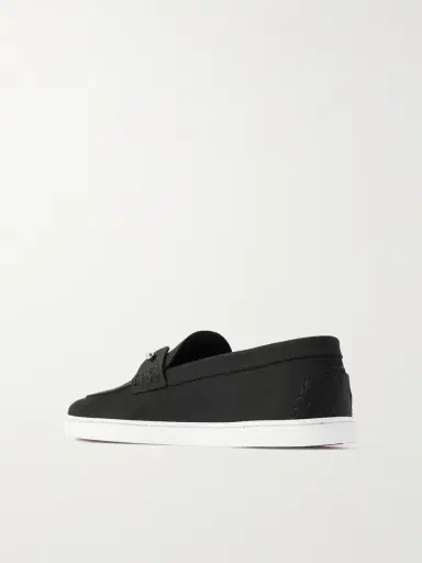 Christian Louboutin Chambeliboat Nubuck Loafers - Men | Thumbnail 4 Christian Louboutin Chambeliboat Nubuck Loafers - Men | Thumbnail 4