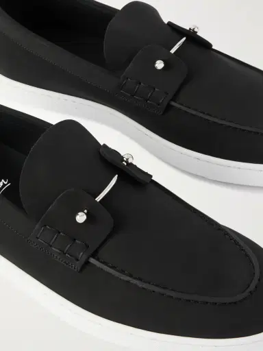 Christian Louboutin Chambeliboat Nubuck Loafers - Men | Thumbnail 5 Christian Louboutin Chambeliboat Nubuck Loafers - Men | Thumbnail 5