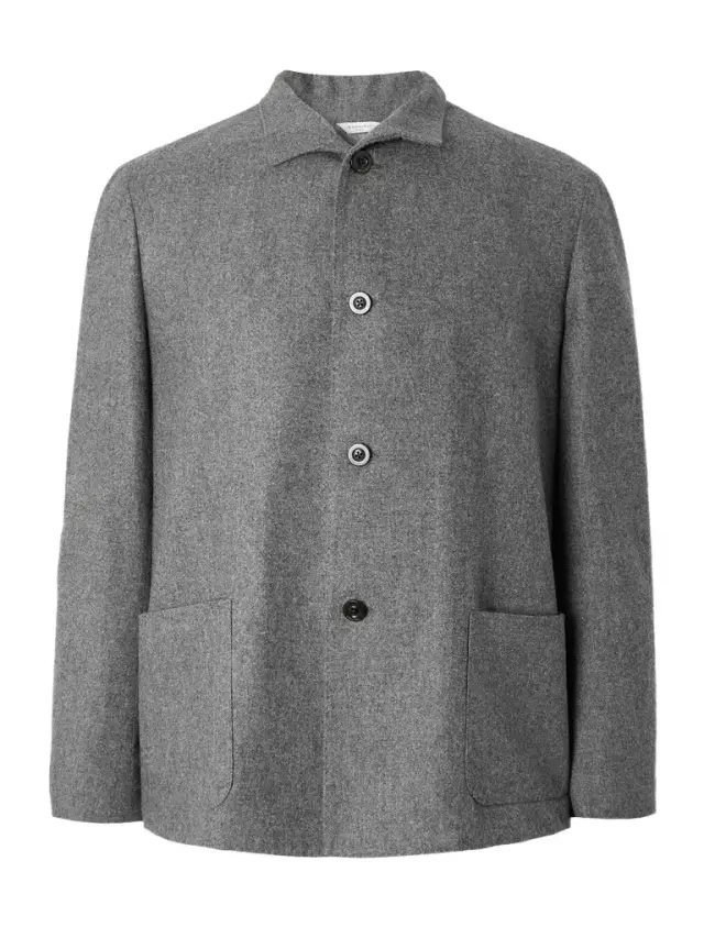 Unstructured Virgin Wool-Twill Suit Jacket - Men