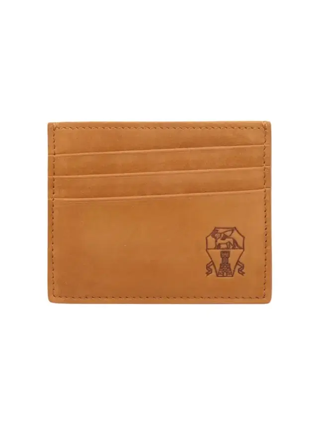 Brunello Cucinelli Logo-Debossed Leather Cardholder - Men