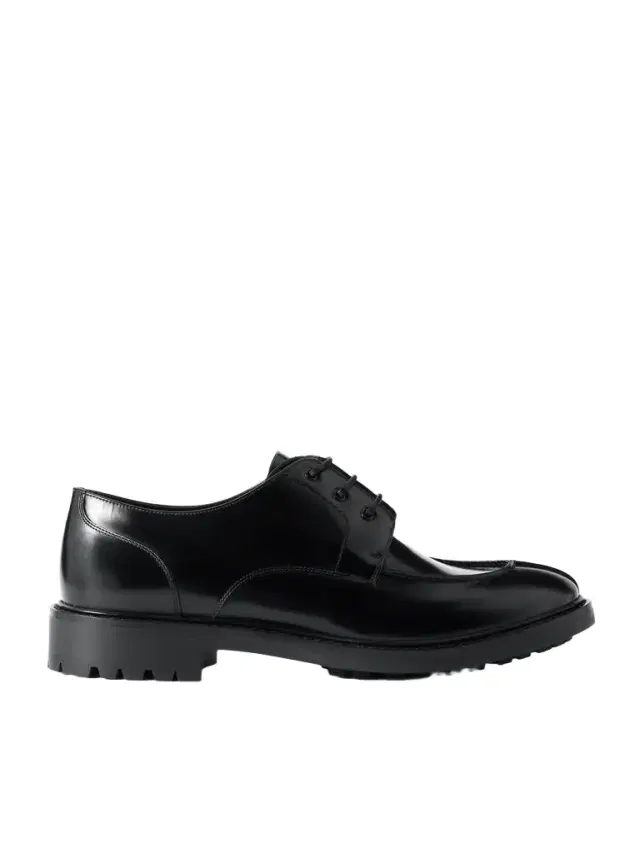 Lino Leather Derby Shoes - Men