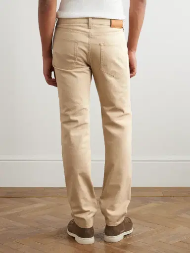 Loro Piana Quarona Slim-Fit Straight-Leg Jeans - Men | Thumbnail 4