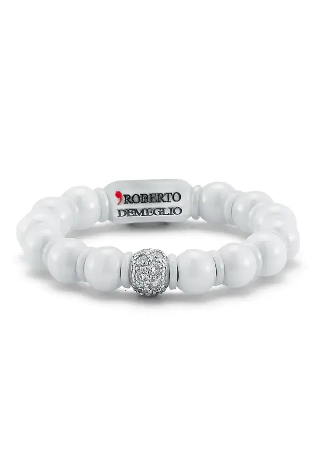 ROBERTO DEMEGLIO Sfera Ceramic Stretch Ring