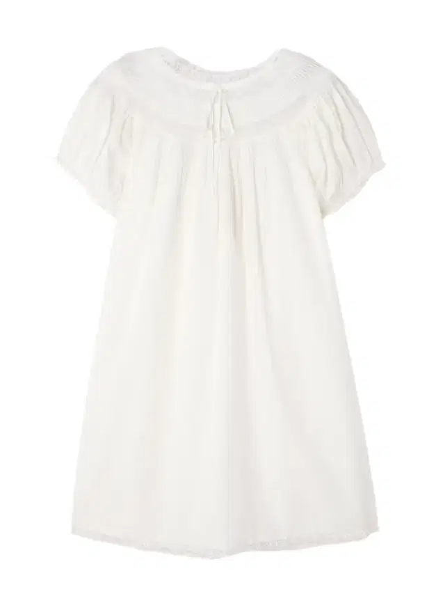 Daphne Lace-trimmed Pintucked Organic Cotton-voile Mini Dress