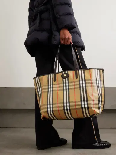 Burberry Highlands Checked Coated-canvas Tote | Thumbnail 2 Burberry Highlands Checked Coated-canvas Tote | Thumbnail 2