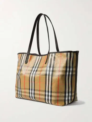 Burberry Highlands Checked Coated-canvas Tote | Thumbnail 3 Burberry Highlands Checked Coated-canvas Tote | Thumbnail 3