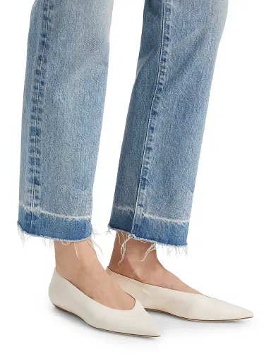 Moussy Vintage Women's Princeton Straight Mid-Rise Jeans | Thumbnail 6