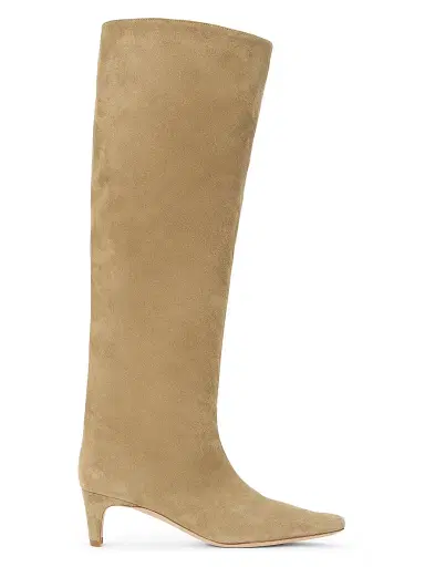 Staud Women's Wally Suede Knee-High Boots - Pine | Thumbnail 12 Staud Women's Wally Suede Knee-High Boots - Pine | Thumbnail 12