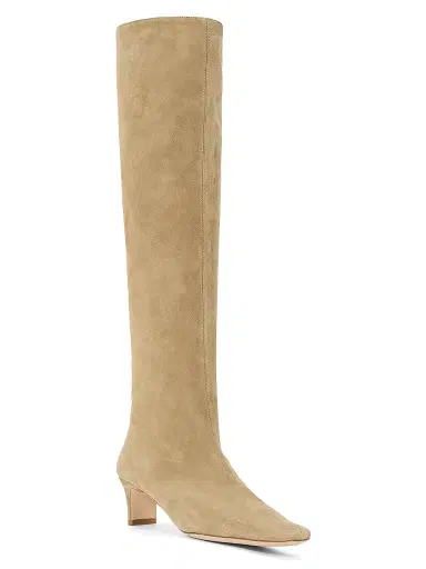 Staud Women's Wally Suede Knee-High Boots - Pine | Thumbnail 13 Staud Women's Wally Suede Knee-High Boots - Pine | Thumbnail 13