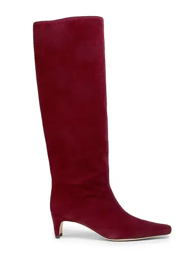 Staud Women's Wally Suede Knee-High Boots - Pine | Thumbnail 23 Staud Women's Wally Suede Knee-High Boots - Pine | Thumbnail 23