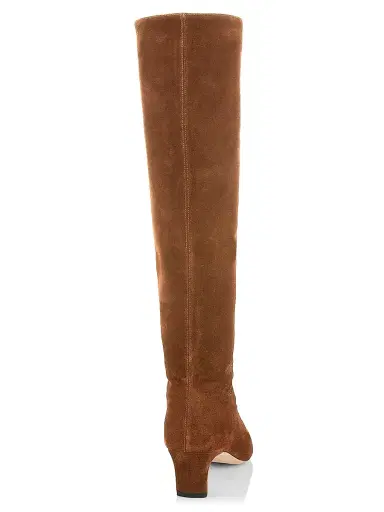 Staud Women's Wally Suede Knee-High Boots - Pine | Thumbnail 31 Staud Women's Wally Suede Knee-High Boots - Pine | Thumbnail 31