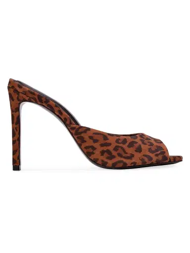 Black Suede Studio Women's Alessia Leopard Pumps - Leopard Nubuck - Size 9 | Thumbnail 1