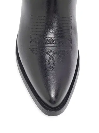 Partlow Women's Selena 55MM Leather Knee-High Boots - Nero - Size 6.5 | Thumbnail 5
