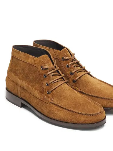 Manolo Blahnik Men's Rhinebeck Suede Derby Shoes - Dark Brown - Size 9 | Thumbnail 2 Manolo Blahnik Men's Rhinebeck Suede Derby Shoes - Dark Brown - Size 9 | Thumbnail 2