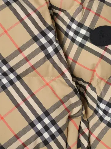Burberry Women's Check Down Puffer Jacket - Sand Ip Check - Size XL | Thumbnail 7 Burberry Women's Check Down Puffer Jacket - Sand Ip Check - Size XL | Thumbnail 7