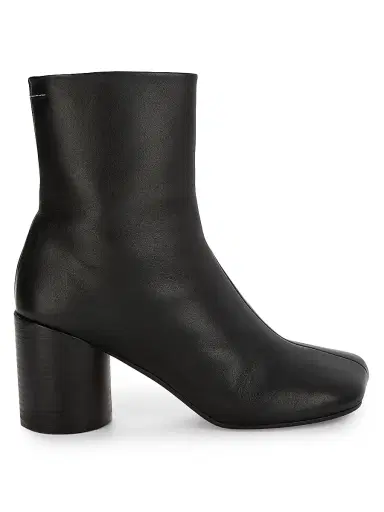 MM6 MAISON MARGIELA Women's Anatomic 70MM Leather Ankle Boots | Thumbnail 1 MM6 MAISON MARGIELA Women's Anatomic 70MM Leather Ankle Boots | Thumbnail 1