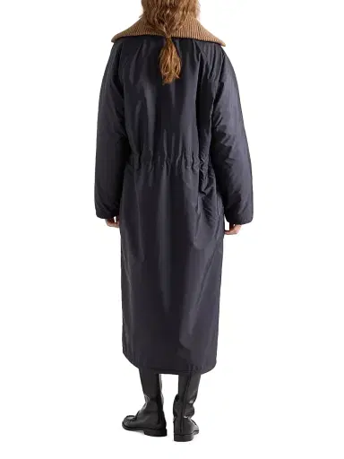 Prada Women's Lightweight Re-Nylon Raincoat - Blue | Thumbnail 3 Prada Women's Lightweight Re-Nylon Raincoat - Blue | Thumbnail 3