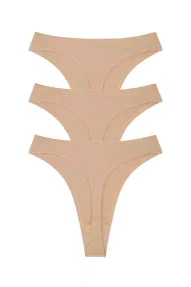 Negative Underwear Base High Thong 3-pack | Thumbnail 4
