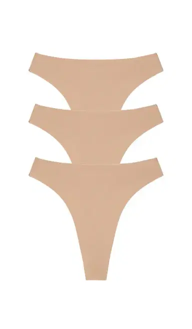 Negative Underwear Base High Thong 3-pack | Thumbnail 1
