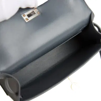 HERMÈS Hermes Kelly Sellier 20 Ardoise Epsom Electrum Hardware | Thumbnail 8