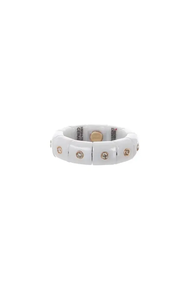 Pura Ceramic Champ Diamond Bracelet