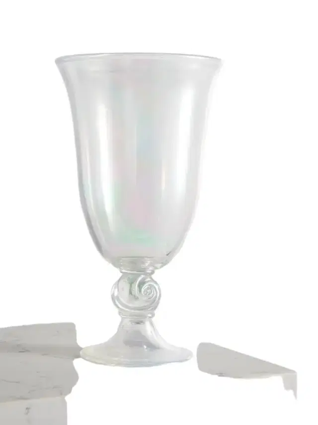 Sophie Bille Brahe Escargot Iridescent Murano Glass Vase