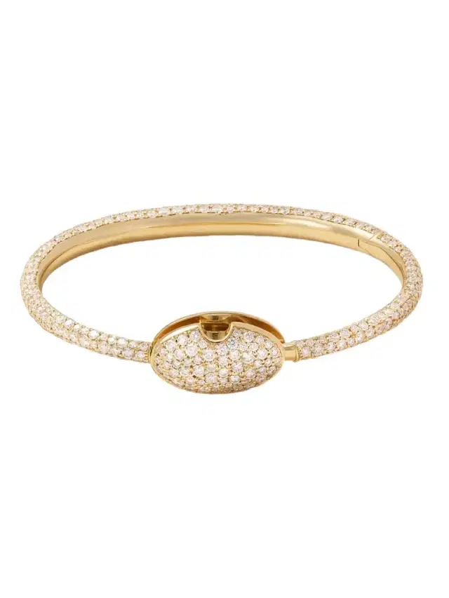 Allstone Oval Musgrave 18-karat Gold Diamond Bracelet