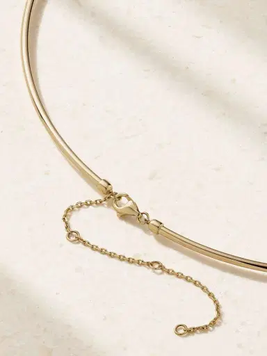 Yvonne Léon Crapaud 9-karat Gold Diamond Choker | Thumbnail 3